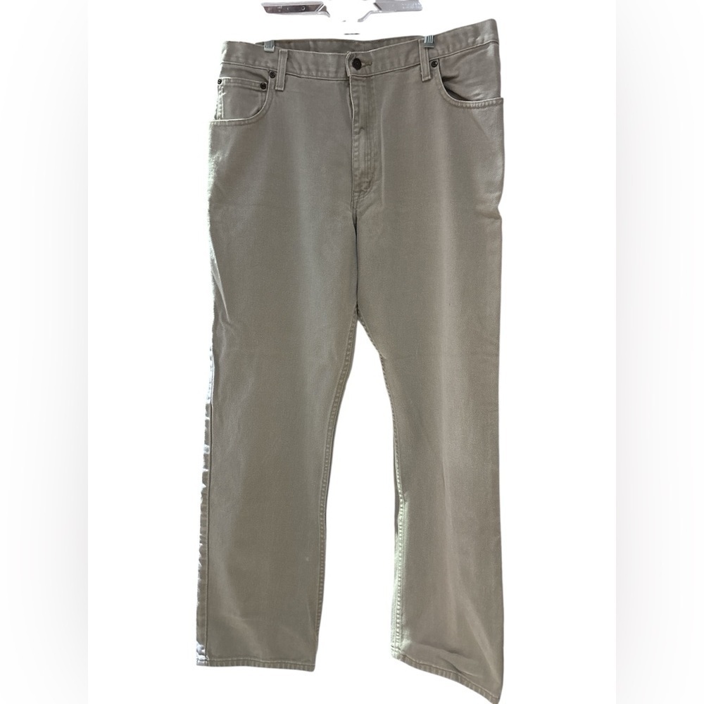 Arizona Jean Company Men's Relaxed Fit Khaki Jeans